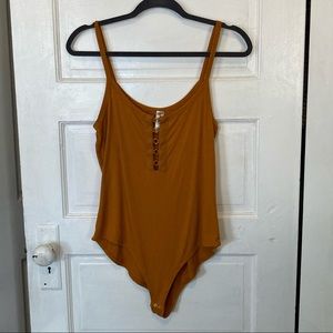 Love Crazy Orange Bodysuit